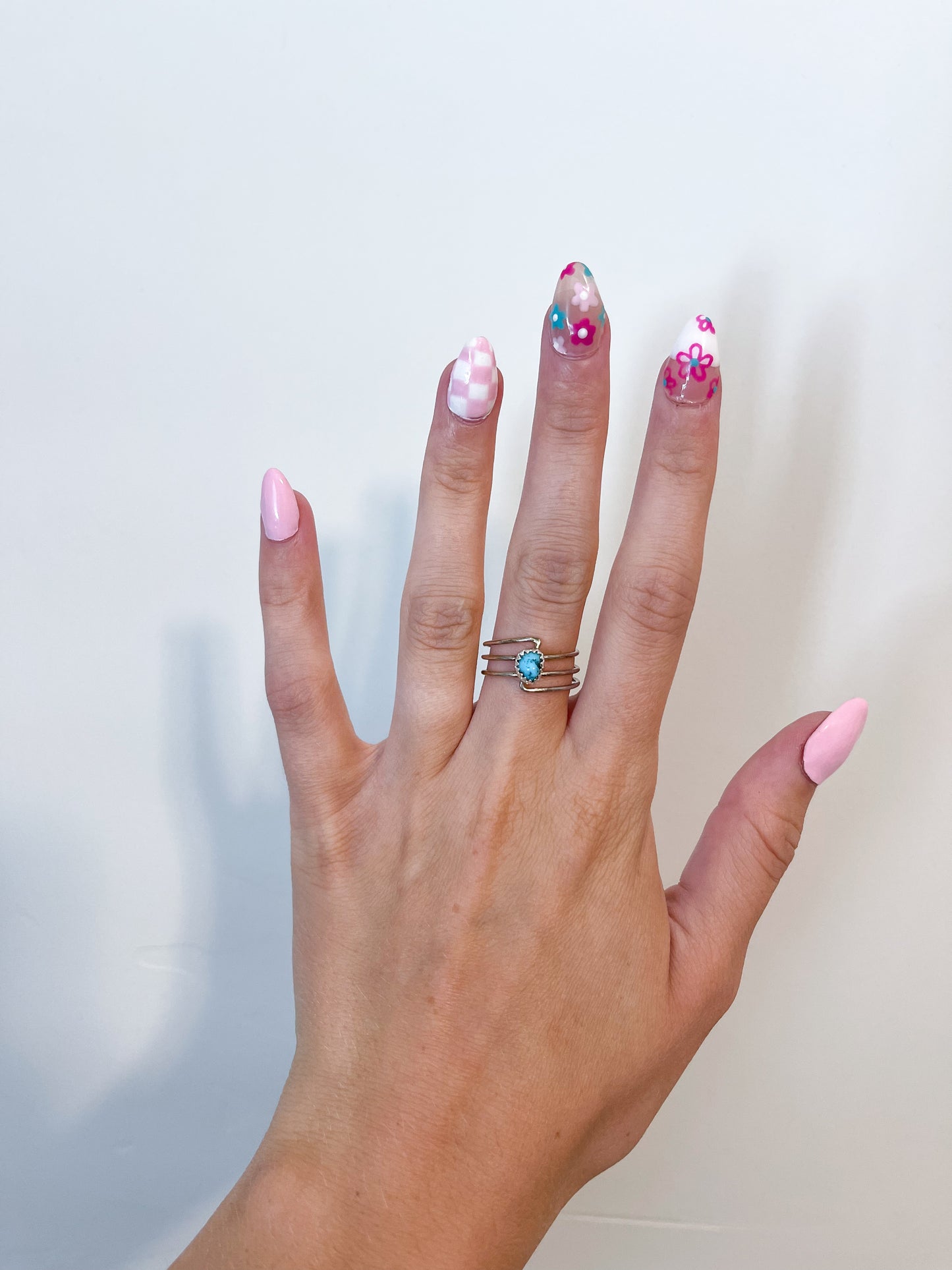 Sterling Silver / Turquoise Ring - Size 7 - HIGHLAND MOON CO, LLC