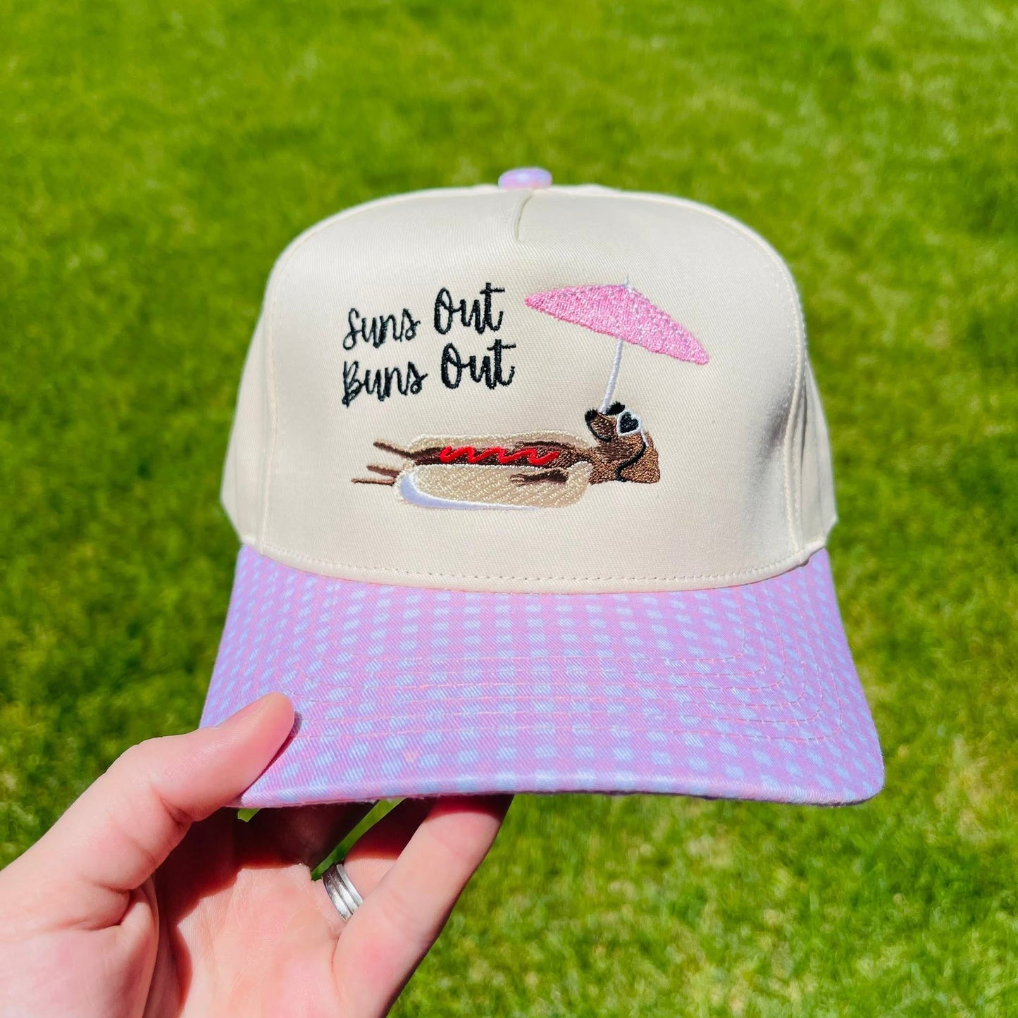 Sun’s Out Bun’s Out - Pink Gingham