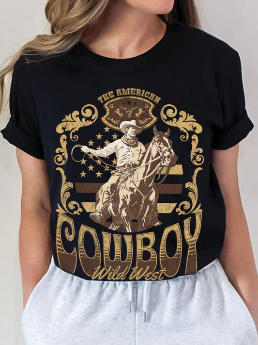 The American Wild West Cowboy Tee