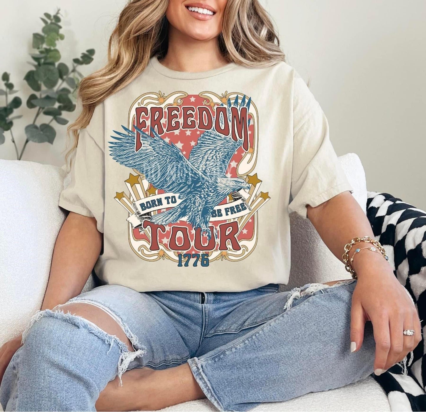 Freedom Tour Tee - HIGHLAND MOON CO, LLC