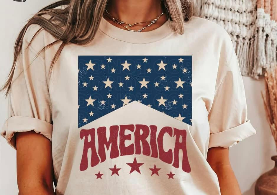 America Tee - HIGHLAND MOON CO, LLC