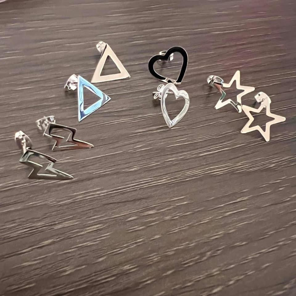 Sterling Silver Stud Earrings