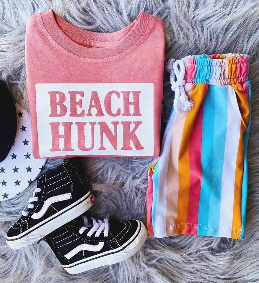 Beach Hunk Tee - HIGHLAND MOON CO, LLC