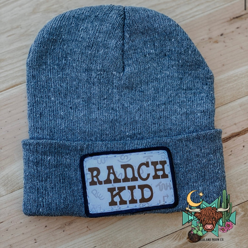 Ranchy Kid Beanies - HIGHLAND MOON CO, LLC