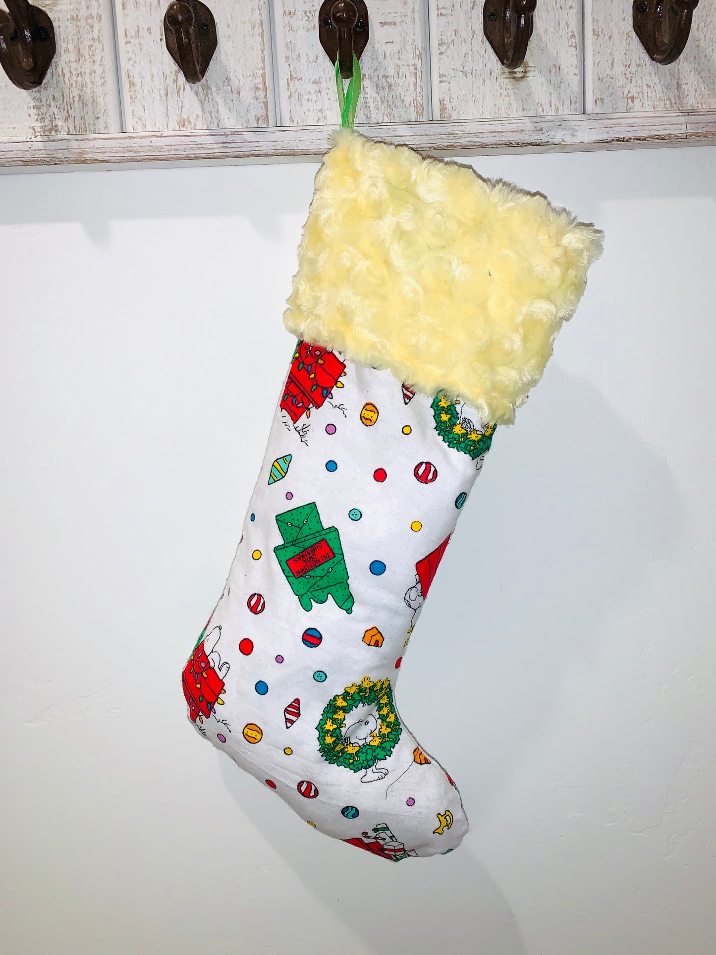 Double Sided Flannel Stocking - HIGHLAND MOON CO, LLC