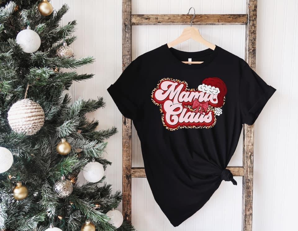 Mama Claus Tee - HIGHLAND MOON CO, LLC