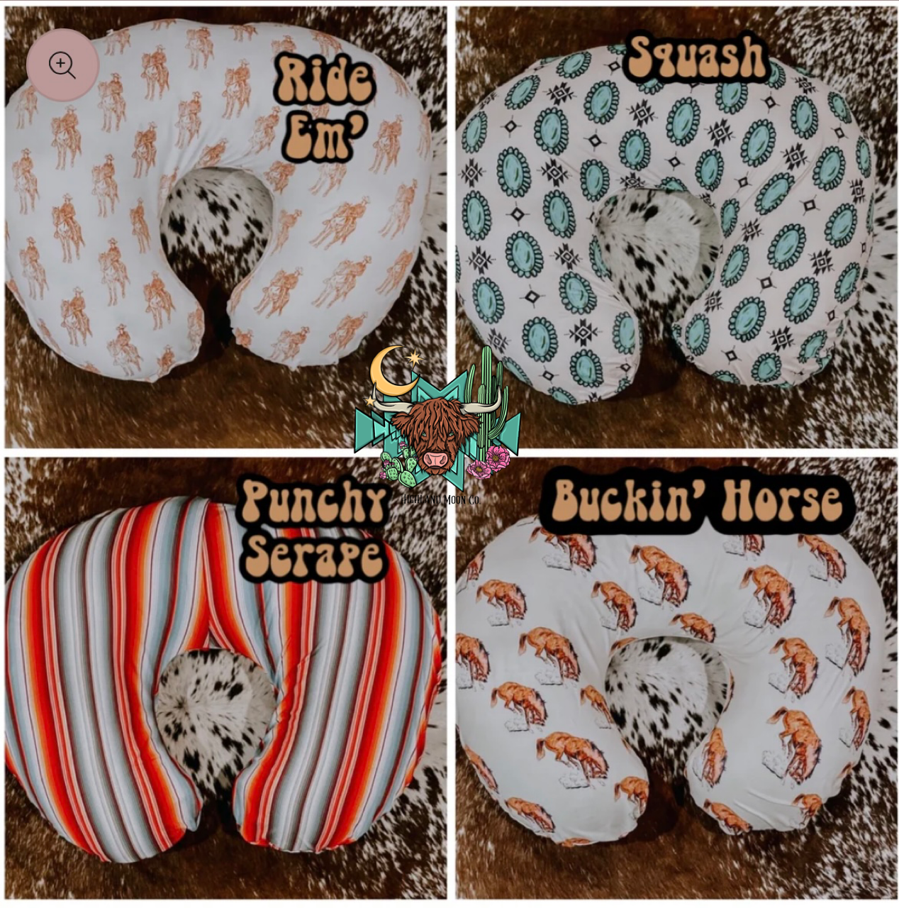Western Boppy Covers - HIGHLAND MOON CO, LLC