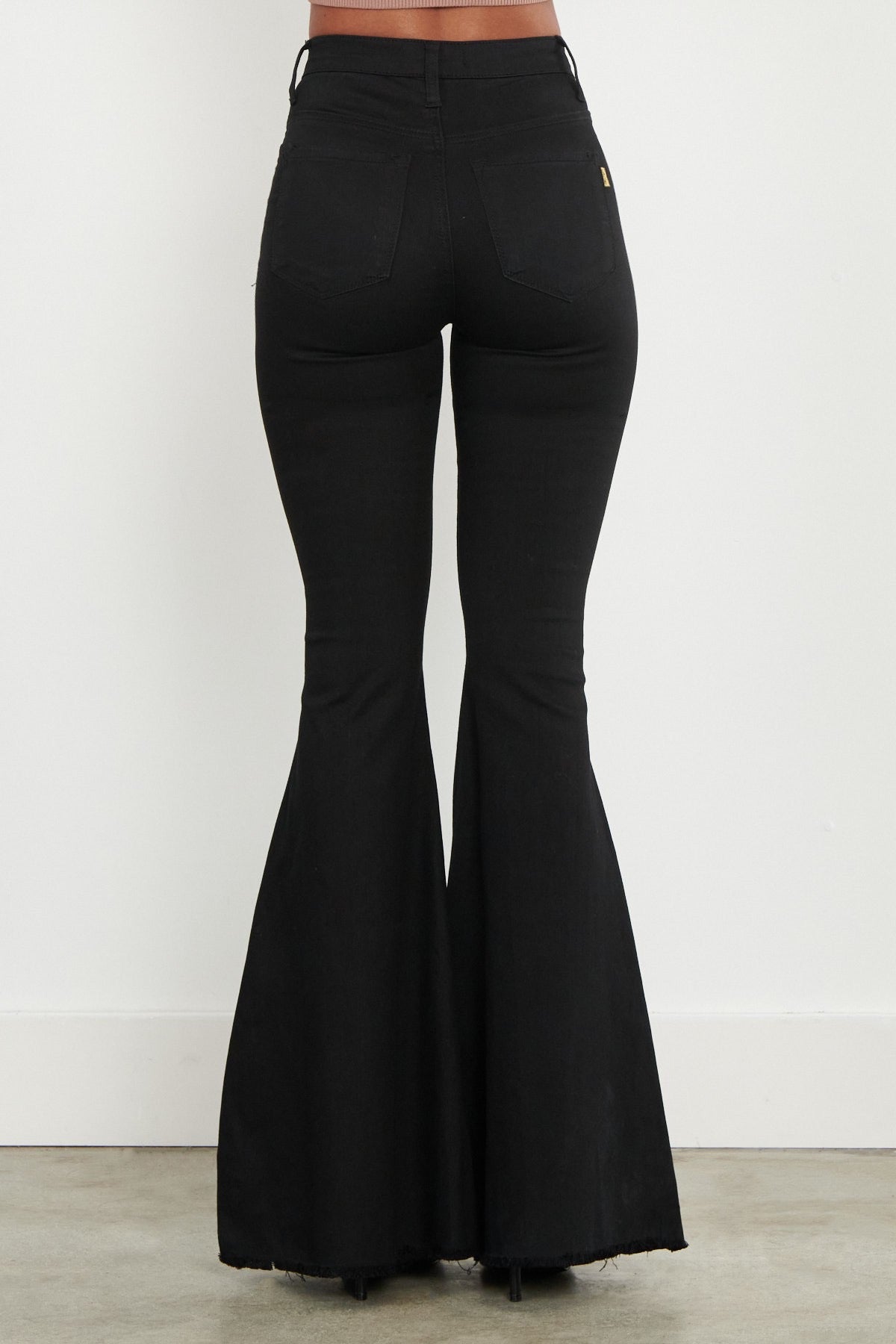 Black Flare Jeans - HIGHLAND MOON CO, LLC