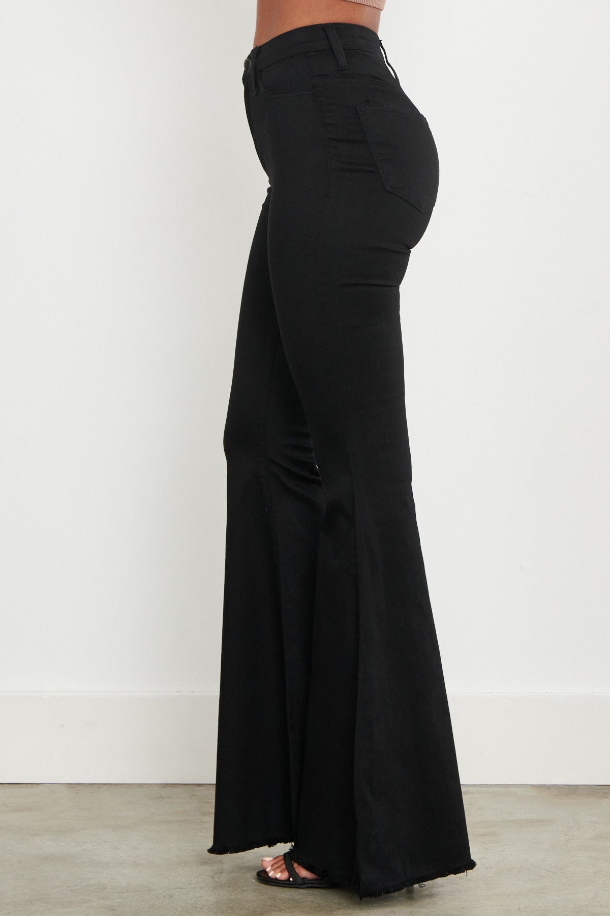 Black Flare Jeans - HIGHLAND MOON CO, LLC