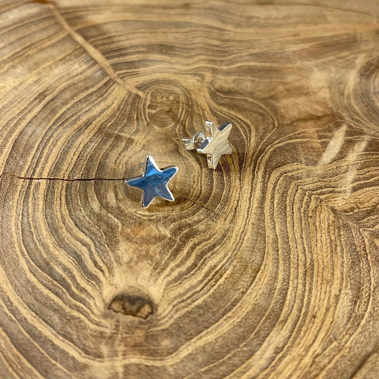 Star Sterling Silver Studs - HIGHLAND MOON CO, LLC
