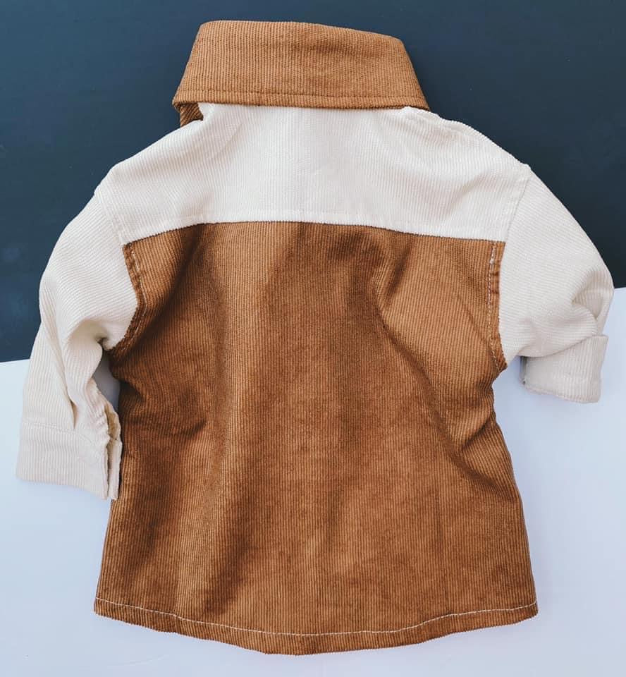 Boys Fall Corduroy Flannel