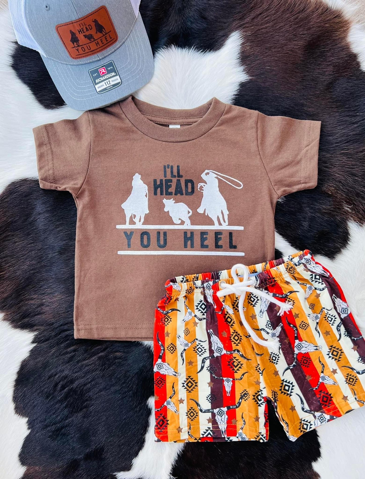 I’ll Head, You Heel Boys Outfit Set - HIGHLAND MOON CO, LLC