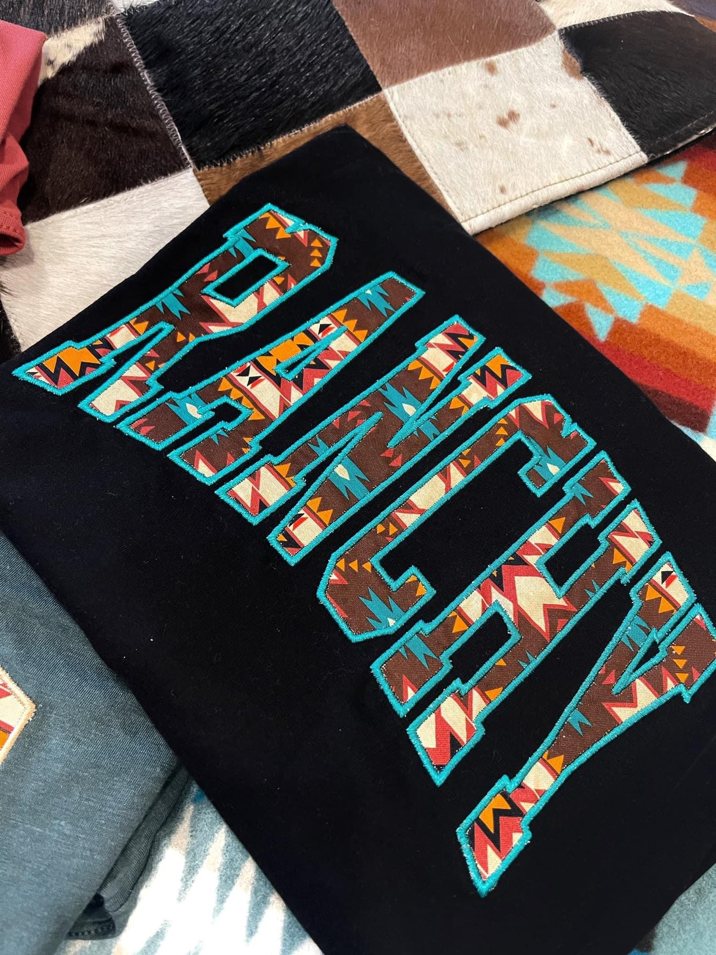 Aztec Embroidered Sweatshirts