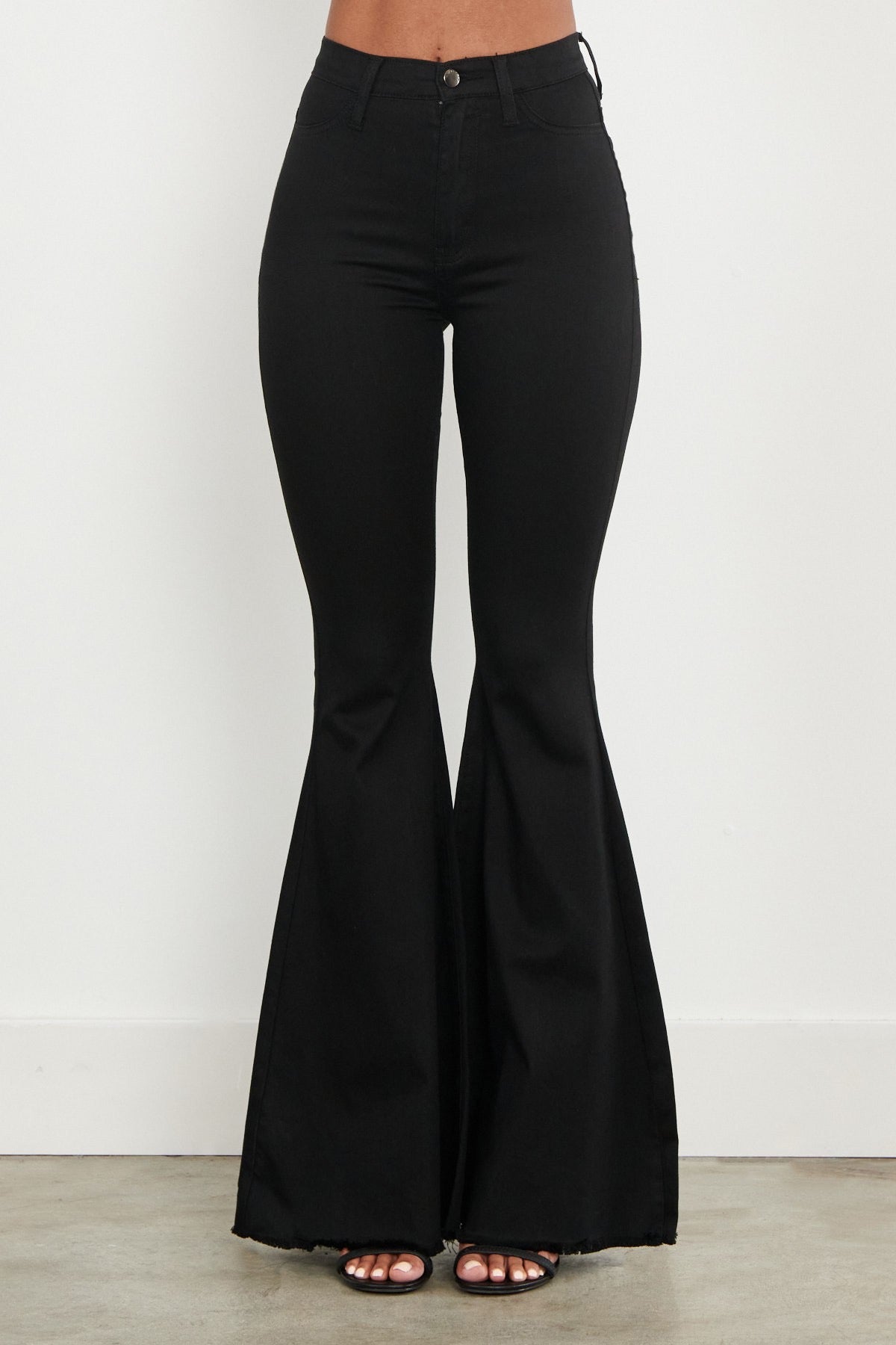 Black Flare Jeans - HIGHLAND MOON CO, LLC