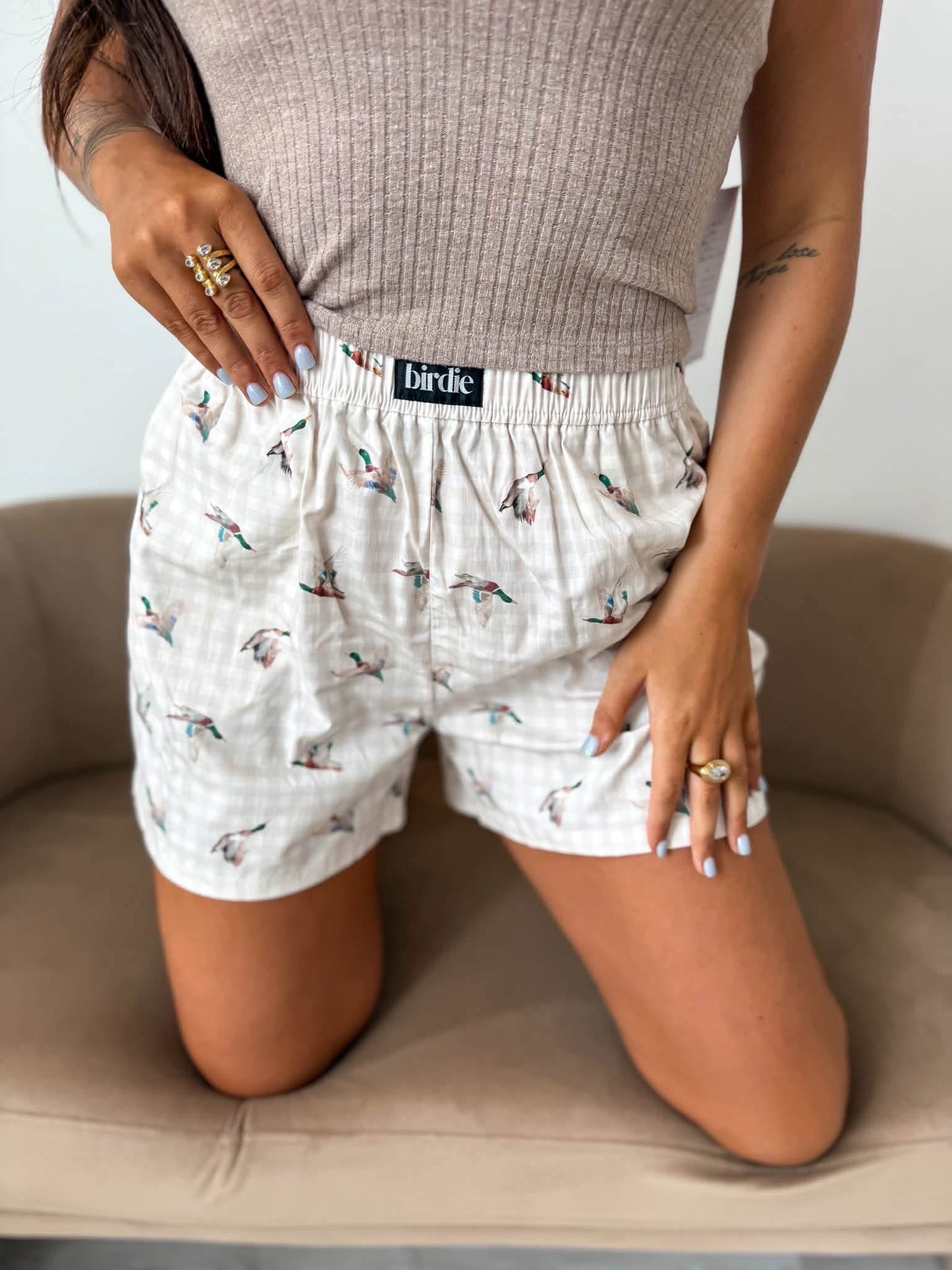 PREORDER Boxer Shorts in Mallard Social