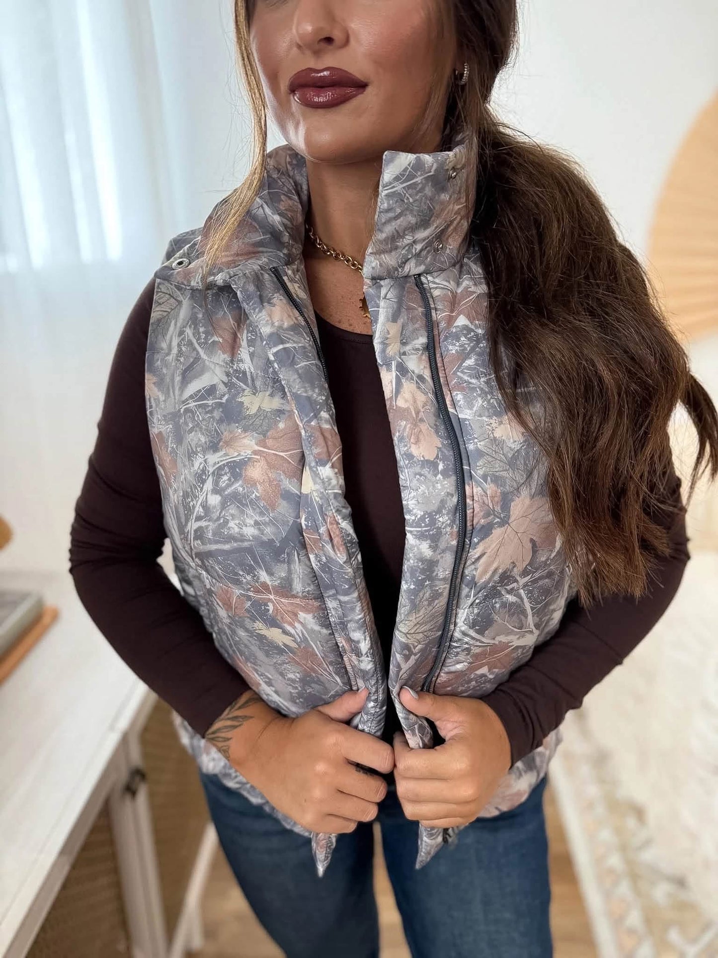 Timber Haze Camo Vest - PREORDER