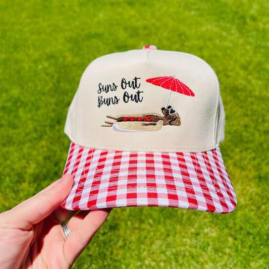 Sun’s Out Bun’s Out - Red Gingham