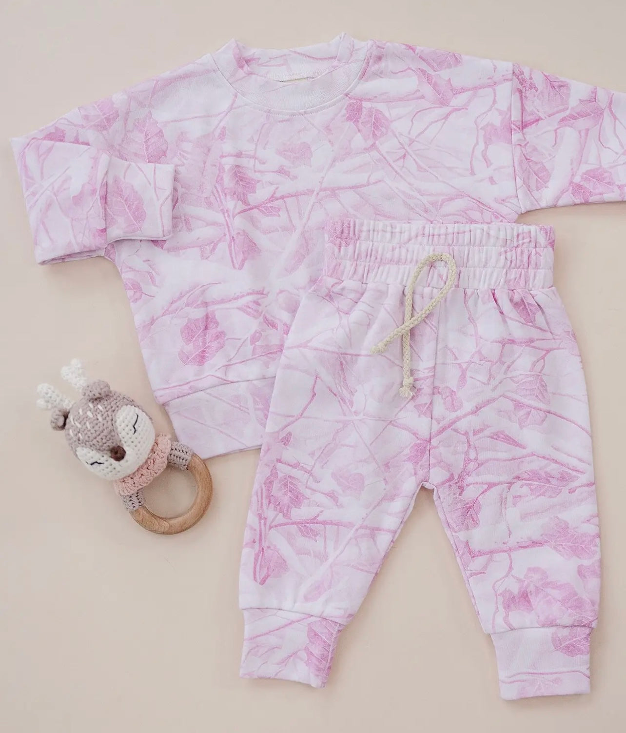 Jogger Set | Pink Camo