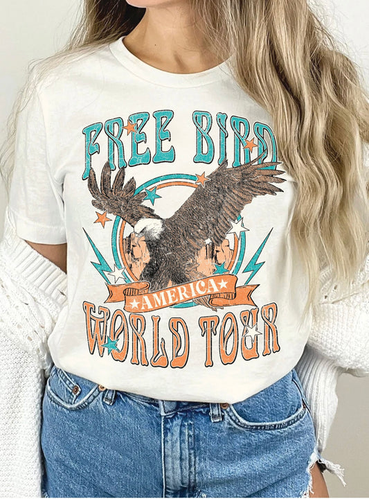Free Bird World Tour Tee