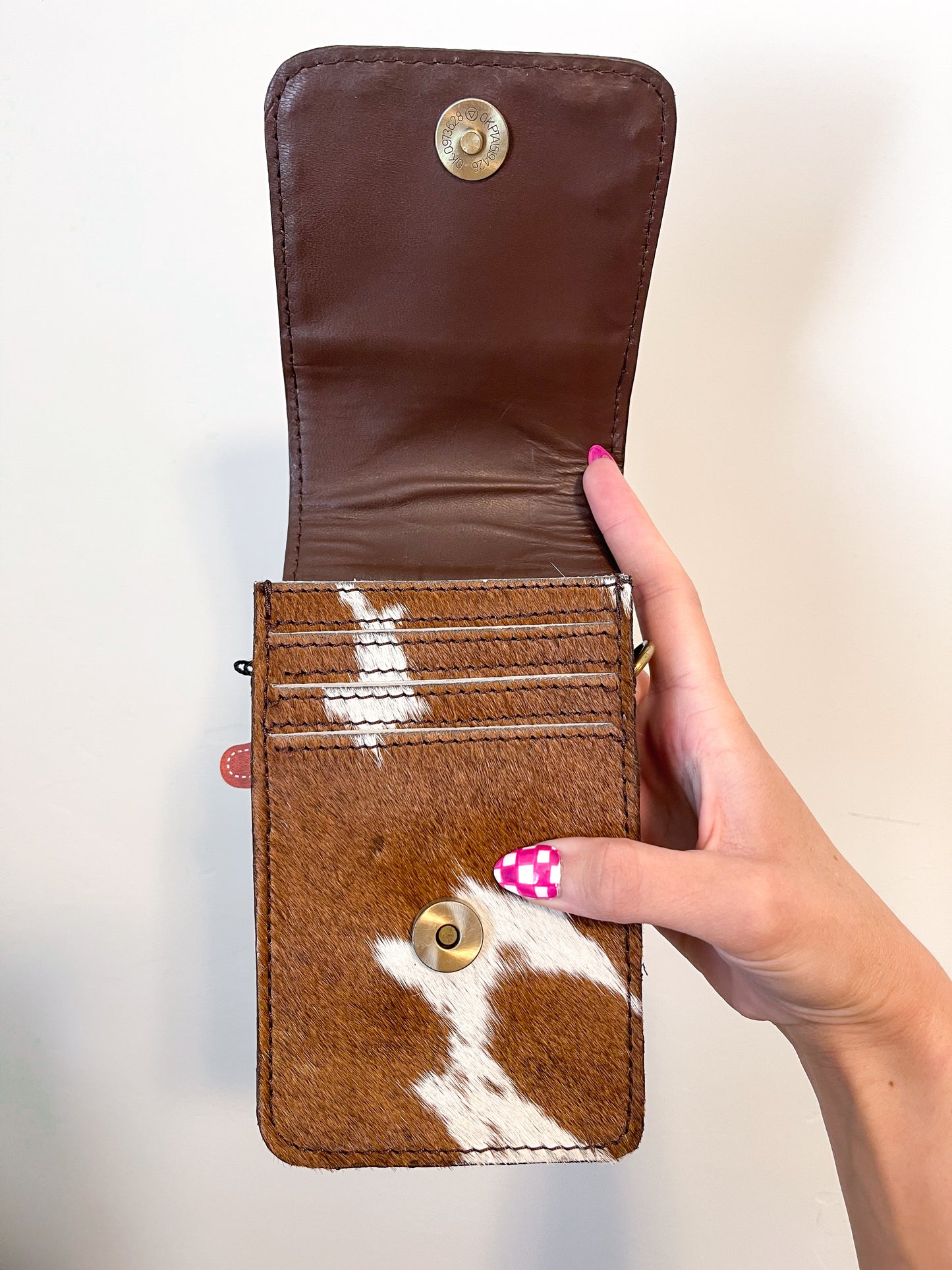 Cowhide Leather Phone Case / Wallet Purse