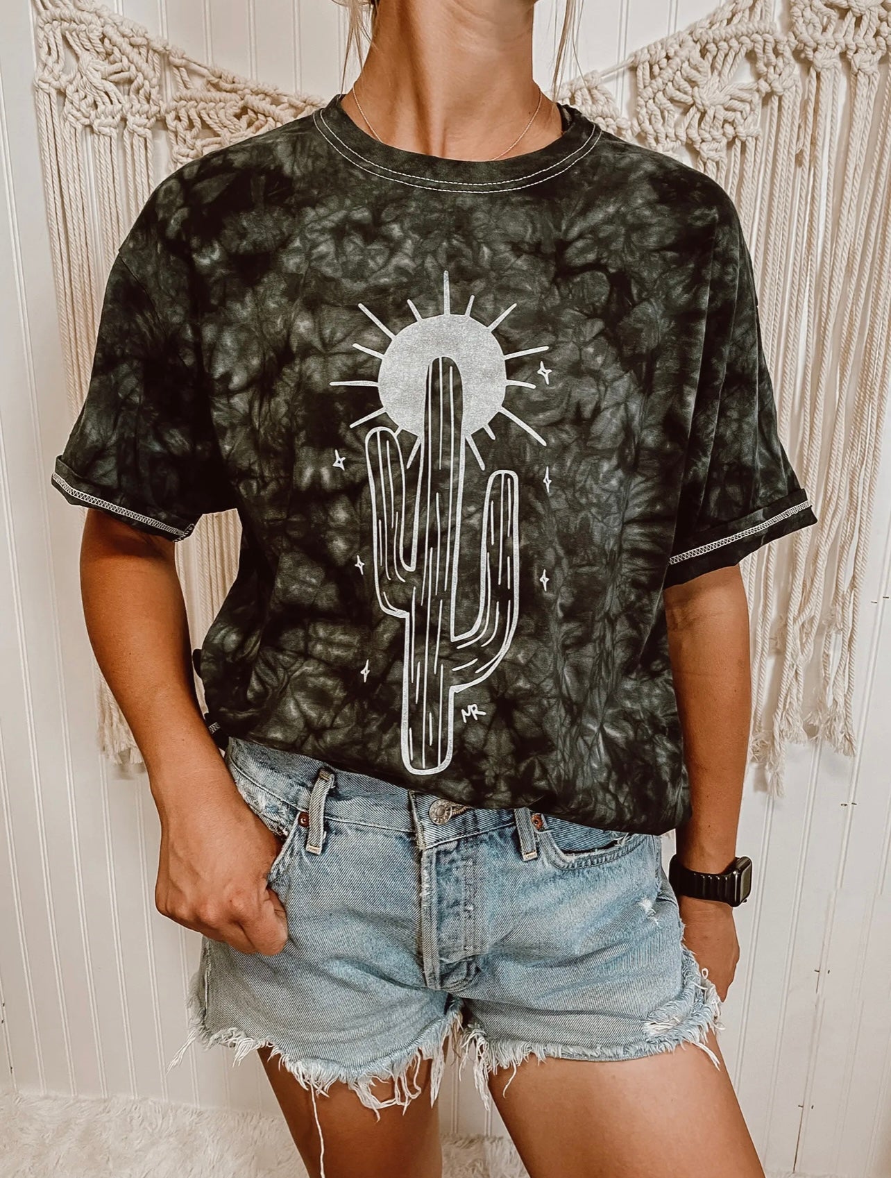 The Lucille Acid Wash Tee