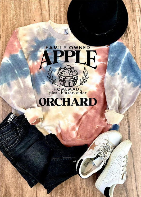 Family Owned Apple Orchard Sweatshirt - HIGHLAND MOON CO, LLC