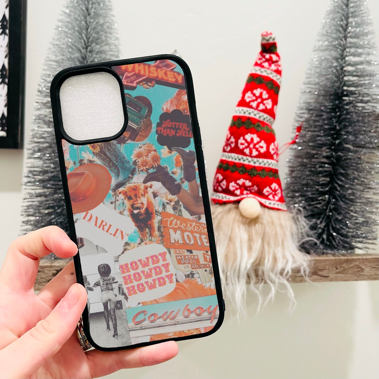 Howdy Collage Phone Case