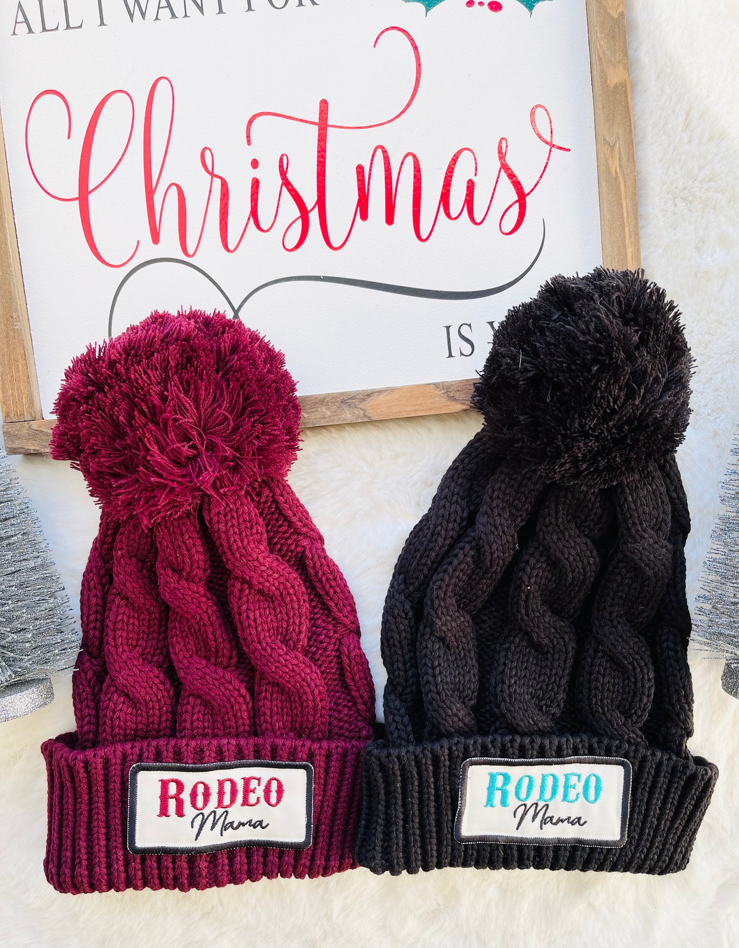 Rodeo Mama Adult Beanie - HIGHLAND MOON CO, LLC